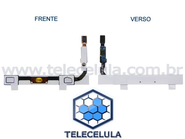 Sem Imagem - FLEX CABLE TECLAS SENSITIVAS E TECLA HOME SAMSUNG GALAXY S4 SIV I9500