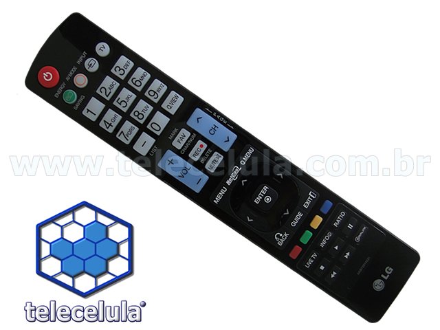 Sem Imagem - CONTROLE REMOTO UNIVERSAL PARA TV LED LG AKB 72914221 ORIGINAL!