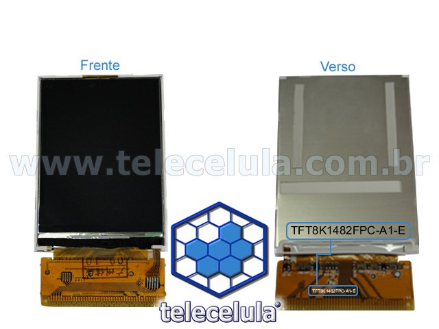 Sem Imagem - LCD CHINA PHONES TFT8K1482FPC-A1-E