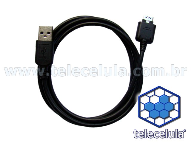 Sem Imagem - CABO DE DADOS USB LG QUALCOM KE990, KU300, KF390, KU500
