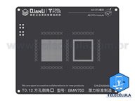 BLACK STENCIL QIANLI IBLACK MODELO 3D PARA CPU A8 REBALLING COMPATVEL IPHONE 6, 6P, 3D- BMW750