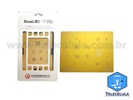 GOLD STENCIL QIANLI MODELO 3D IC6 REBALLING COMPATVEL IPHONE 6, 6P