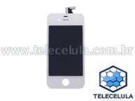 LCD COMPATVEL COM APPLE IPHONE 4S ALTA QUALIDADE COM TOUCH BRANCO GENRICO 