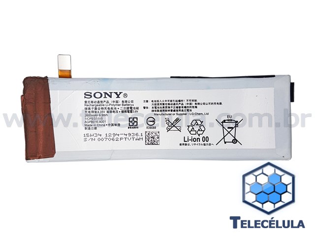 Sem Imagem - BATERIA SONY XPERIA M5 - AGPB016-A0001 M5 E5633, 5633 ORIGINAL