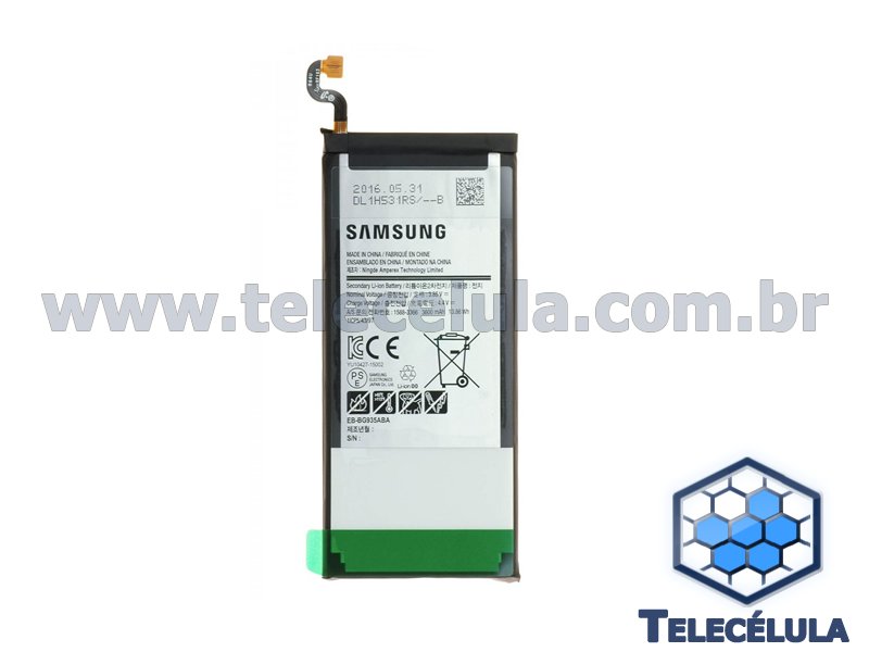 Sem Imagem - BATERIA PARA SAMSUNG GALAXY S7 EDGE G935, G935 EB-BG935ABA, EBBG935ABA ORIGINAL