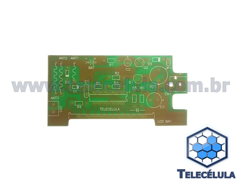 Sem Imagem - MONTE VOC MESMO - TESTADOR DE RF TELECLULA PLACA DE CIRCUITO PARA MONTAR!