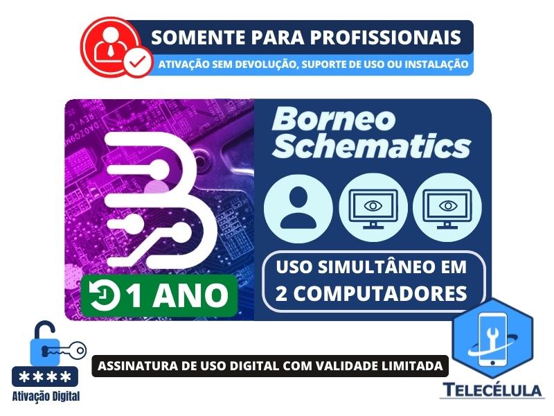 Sem Imagem - BORNEO SCHEMATICS - ACESSO 1 ANO DIAGRAMAS DINMICOS, SOLUES DEFEITOS, LAYOUTS ANDROID - 2PC ATIVO