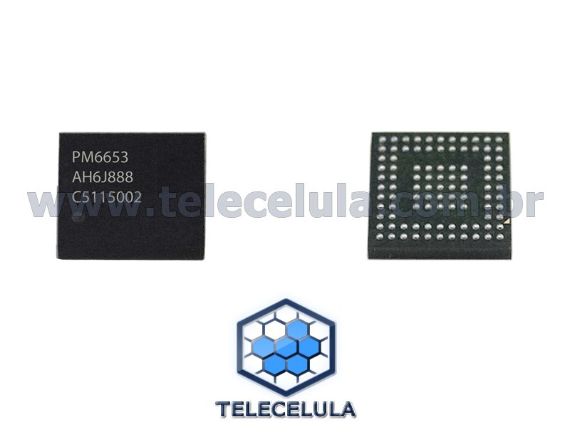 Sem Imagem - CIRCUITO INTEGRADO POWER MANAGER PM6653 QUALCOMM SAMSUNG F480, I900, M8800