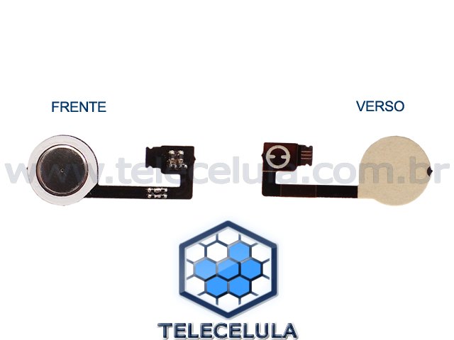 Sem Imagem - FLEX CABLE APPLE IPHONE 4S COM BOTO HOME E SEM TECLA PLSTICO!