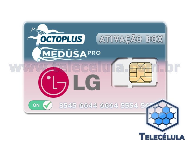 Sem Imagem - ATIVAO LG PARA BOX OCTOPUS, OCTOPLUS, MEDUSA PRO (SEM SUPORTE).