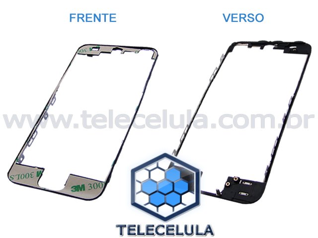 Sem Imagem - FRAME PRETO DO LCD E TOUCH APPLE IPHONE 5S