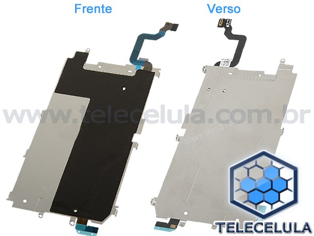 Sem Imagem - FLEX CABLE DA PLACA ME HOME E TOUCH ID APPLE IPHONE 6 COM BLINDAGEM USADO.