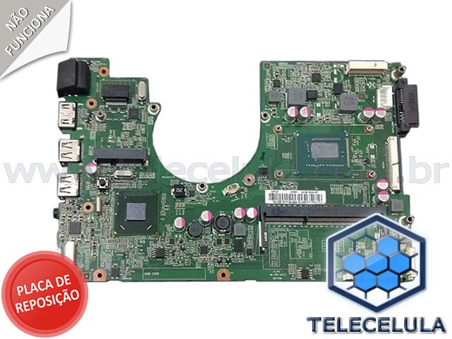 Sem Imagem - PLACA ME NOTEBOOK CCE T325 PCI MB CL341 C HM75 (PLACA PARA REPOSIO DE COMPONENTES, NO FUNCIONA)!