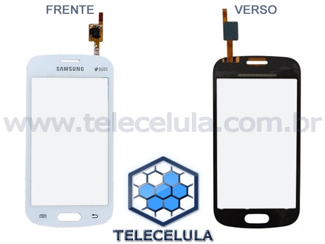 Sem Imagem - TELA TOUCH SCREEN SAMSUNG GT-S7392, S7392 GALAXY TREND LITE DUOS BRANCO.