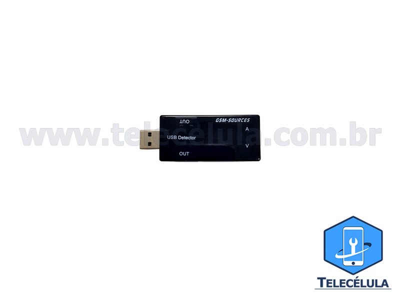 Sem Imagem - MULTIMEDIDOR USB COM VOLTMETRO E AMPERMETRO, MEDIDOR DE CORRENTE USB