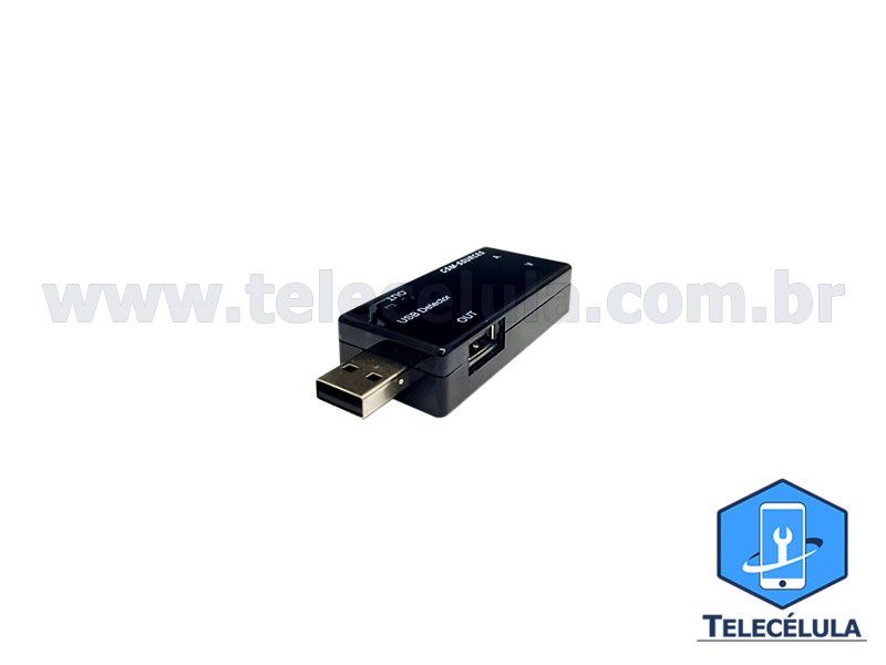 Sem Imagem - MULTIMEDIDOR USB COM VOLTMETRO E AMPERMETRO, MEDIDOR DE CORRENTE USB