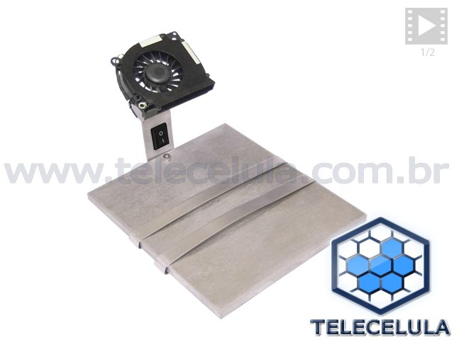 Sem Imagem - BASE DE SOLDA SUPORTE PARA PLACA SOLDA BGA APPLE IDEVICES COM COOLER BIVOLT, PLACA COM 15X17X0.6CM