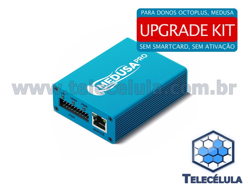 Sem Imagem - MEDUSA PRO BOX UPGRADE KIT JTAG E EMMC - EXCLUSIVA PARA QUEM J TEM BOX OCTOPLUS OU MEDUSA!