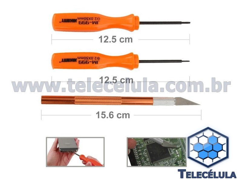 Sem Imagem - KIT DE MANUTENO DE SMARTPHONES COM BASE DE SOLDA, PULSEIRA ANTIESTTICA E MAIS JAKEMY JM-1102