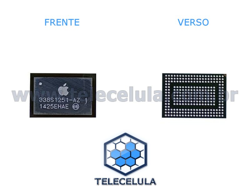 Sem Imagem - CIRCUITO INTEGRADO POWER MANAGER PARA APPLE IPHONE 6, 6 PLUS 338S1251 U1202