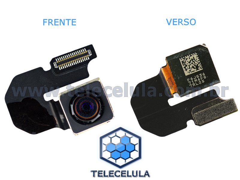 Sem Imagem - CMERA TRASEIRA ORIGINAL PARA APPLE IPHONE 6S APN 821-00027