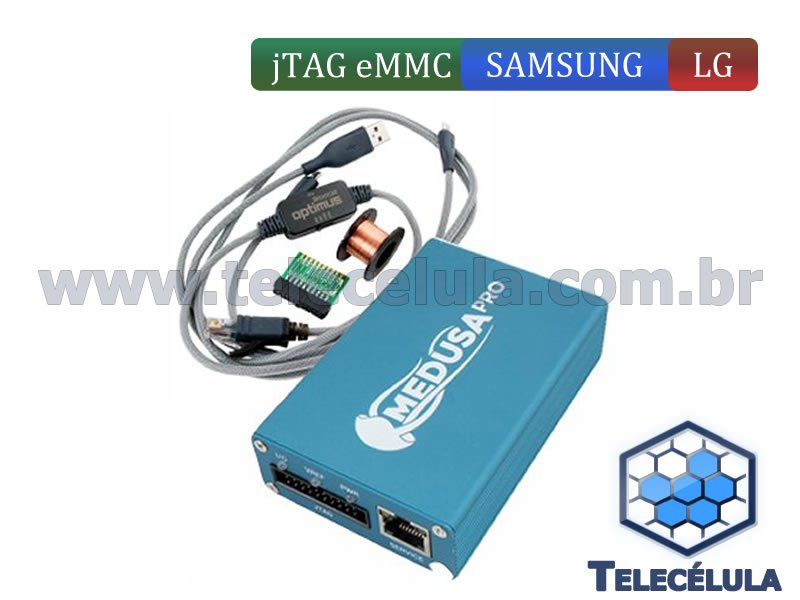 Sem Imagem - MEDUSA PRO COM ATIVAO LG E SAMSUNG + PINOS ADAPTADOR PARA EMMC E JTAG SOFTWARE AVANADO