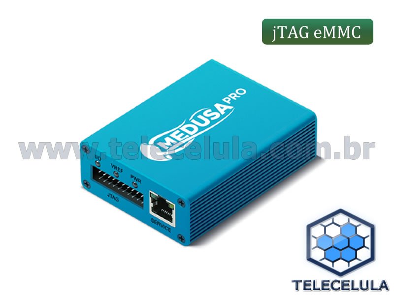 Sem Imagem - MEDUSA PRO COM SMART CARD (ATIVADO JTAG E EMMC) + PINOS ADAPTADOR PARA EMMC JTAG SOFTWARE AVANADO