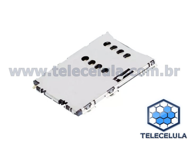 Sem Imagem - CONECTOR DE SIM CARD TAB SLOT SIM CARD SAMSUNG P1000 P3000 S5628 S5862 I5700 P7100