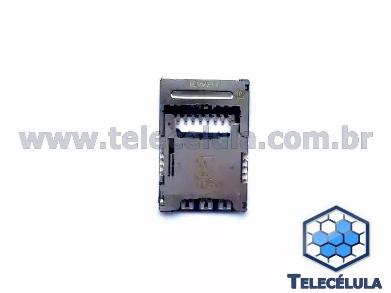 Sem Imagem - CONECTOR DE SIM CARD SLOT SIM LG K4 ORIGINAL