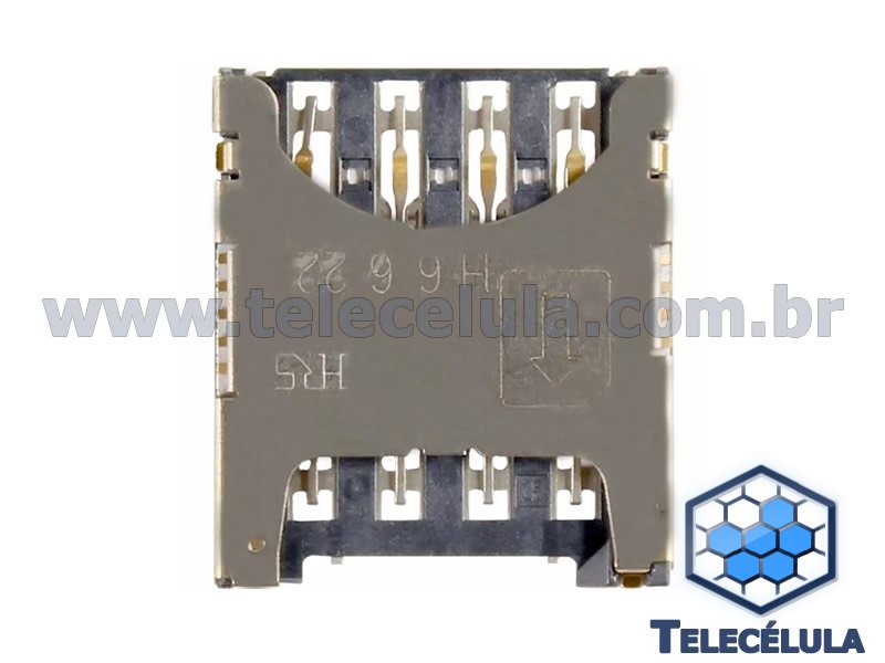 Sem Imagem - CONECTOR DE SIM CARD SLOT SIM CARD MOTOROLA MOTO G4, G4 PLUS XT1626, XT1644