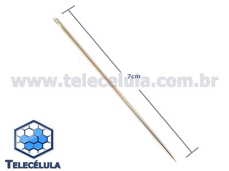 Sem Imagem - AGULHA DE 7CM PARA AUXILIAR O PROCESSO DE MICRO SOLDAS BGA