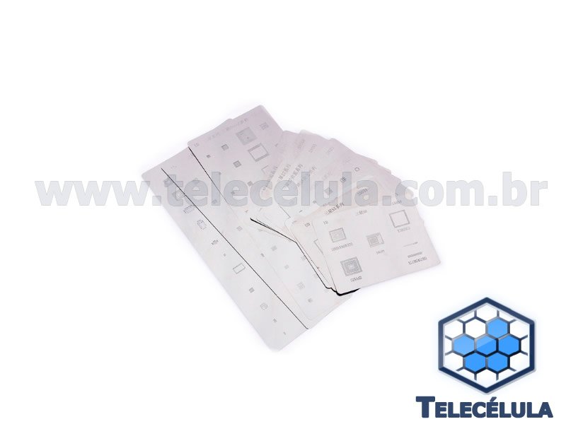 Sem Imagem - KIT DE STENCIL REBALLING SAMSUNG AJ, S8/S8/ NOTE 8, 9 E 10, J1/J2/J3/J4, S10, S10+, J720, A305, A8S