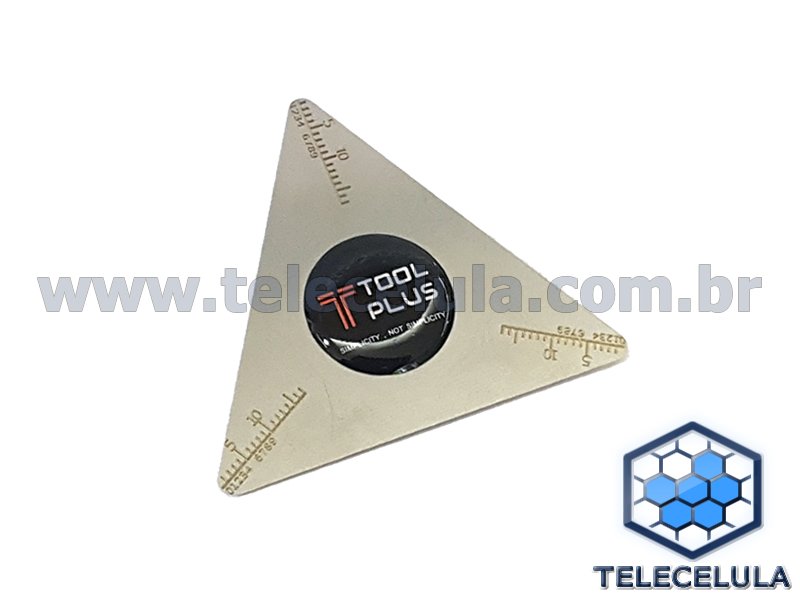 Sem Imagem - ESPTULA TOOL PLUS TRIANGULAR EM AO INOX ULTRA FINA DESMONTAGEM DE SMARTPHONES, TABLET, IPADS, ETC