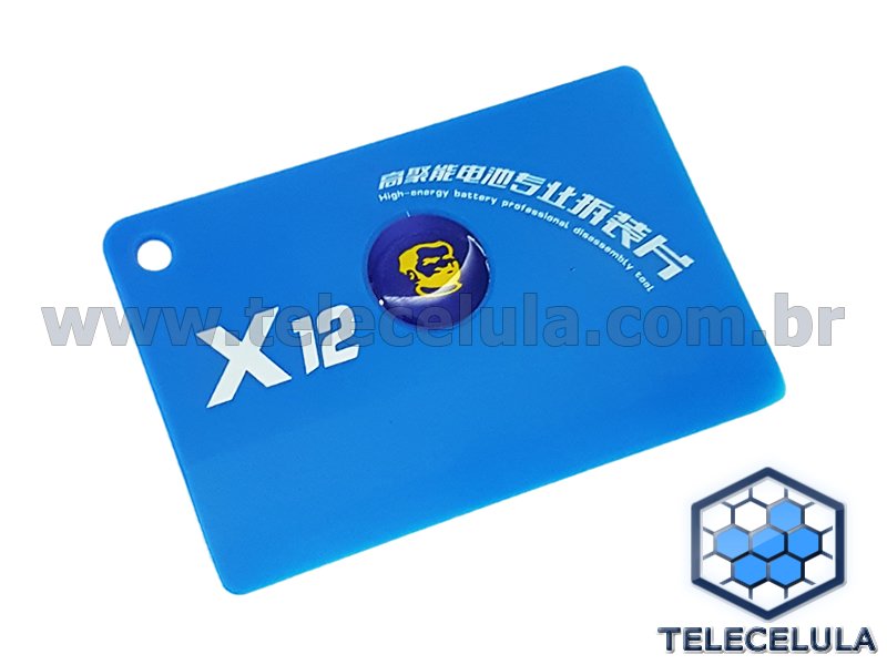 Sem Imagem - ESPTULA PLASTICA MALEVEL MECHANIC X12 AZUL PARA DESMONTAGEM EM GERAL DE SMARTPHONES, IPHONES