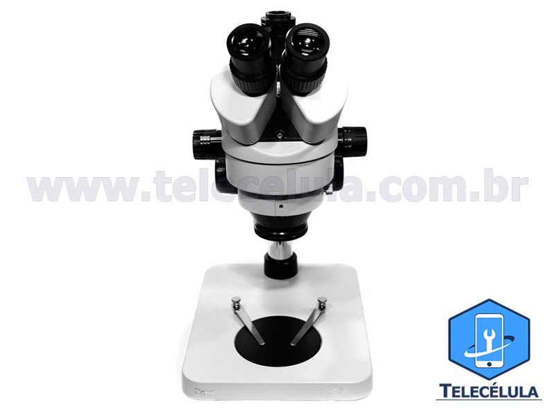Sem Imagem - SUPER MICROSCPIO TRINOCULAR PROFISSIONAL HF-37045A