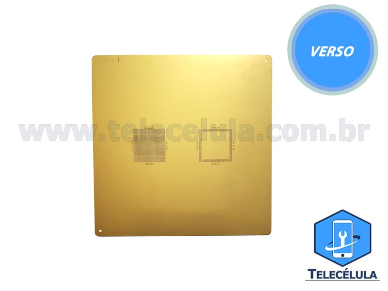 Sem Imagem - GOLD STENCIL QIANLI MODELO 3D CPU A9 REBALLING COMPATVEL IPHONE 6S, 6SP PROFISSIONAL