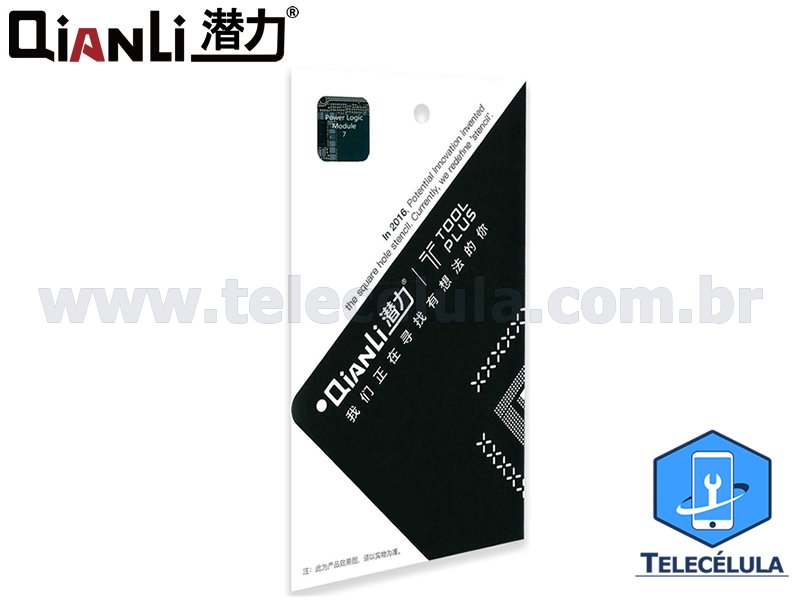 Sem Imagem - BLACK STENCIL QIANLI IBLACK NORMAL BMW330 POWER LOGIC REBALLING COMPATVEL IPHONE 7, 7P -BMW330