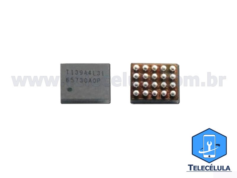 Sem Imagem - CIRCUITO INTEGRADO 65730A0P PMU LCD CHESTNUT IC IPHONE 6, 6P, 6S, 6SP, SE, 7, 7P, 8, 8P, XR, 11