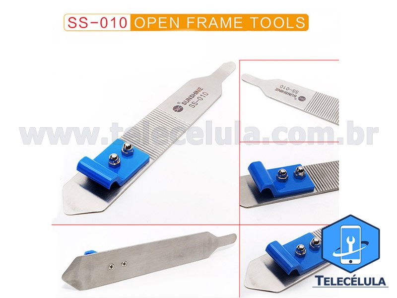 Sem Imagem - ESPTULA DE AO E PLSTICA PARA DESMONTAGEM DE SMARTPHONE SS-010 PROFISSIONAL SUNSHINE