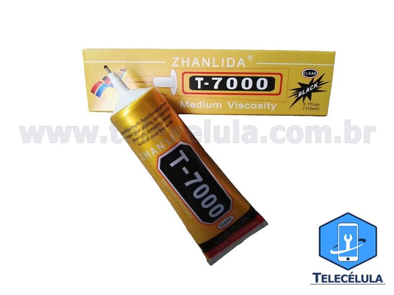 Sem Imagem - COLA MULTIUSO T-7000, T7000 110ML - 90 GRAMAS PRETA PARA COLAR TOUCH, VISOR, HOUSING ETC...