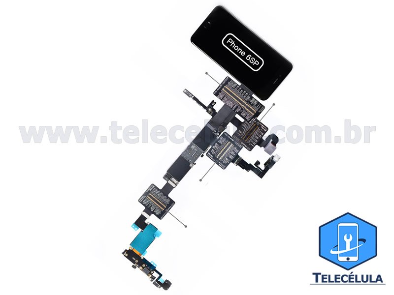 Sem Imagem - FLEX CABLE DE TESTE IBRIDGE QIANLI PARA IPHONE 6SP 5.5 ORIGINAL TELECLULA OFICIAL RESSELER