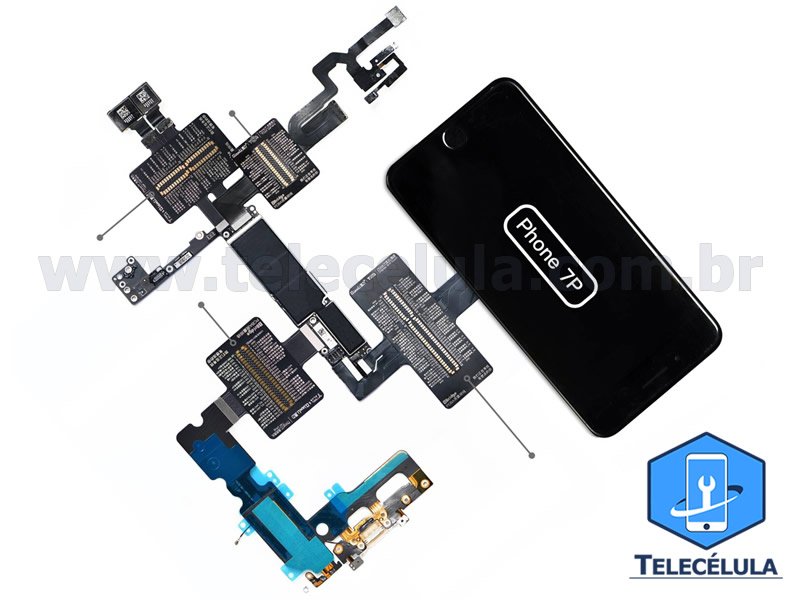 Sem Imagem - FLEX CABLE DE TESTE IBRIDGE QIANLI PARA IPHONE 7P - 5.5 ORIGINAL TELECLULA OFICIAL RESSELER