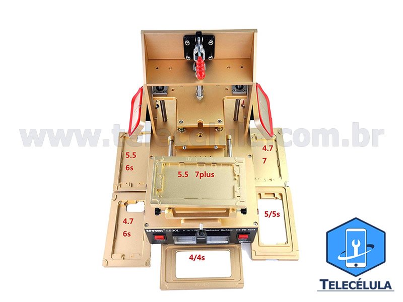 Sem Imagem - KAISI KT-301 5 EM 1 APLICADOR FRAME, REMOVE POLARIZADOR, SEPARADORA LCD, REMOVEDOR COLA, PR HEATER