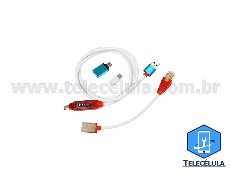 Sem Imagem - CABO DE DADOS CABO ALL BOOT ANDROID USB RJ45 GSM SOURCES