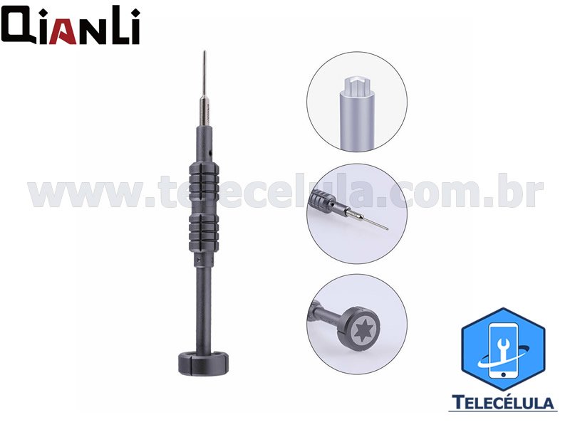 Sem Imagem - ITHOR CHAVE QIANLI 3D - E - TORX T2 X 25MM PARA DESMONTAGEM HUAWEI