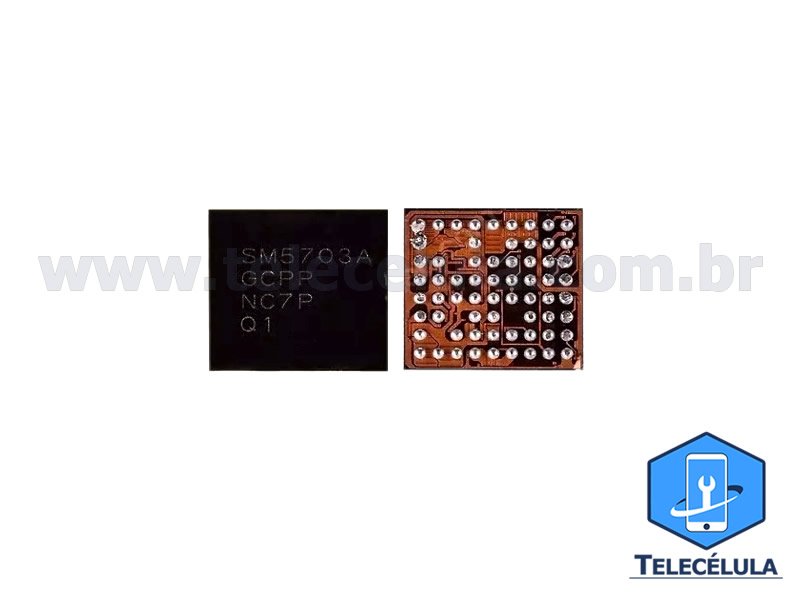 Sem Imagem - CI CONTROLADOR DE CARGA SM5703A, SM5703, 5703A SAMSUNG J5, J7, A8 ORIGINAL