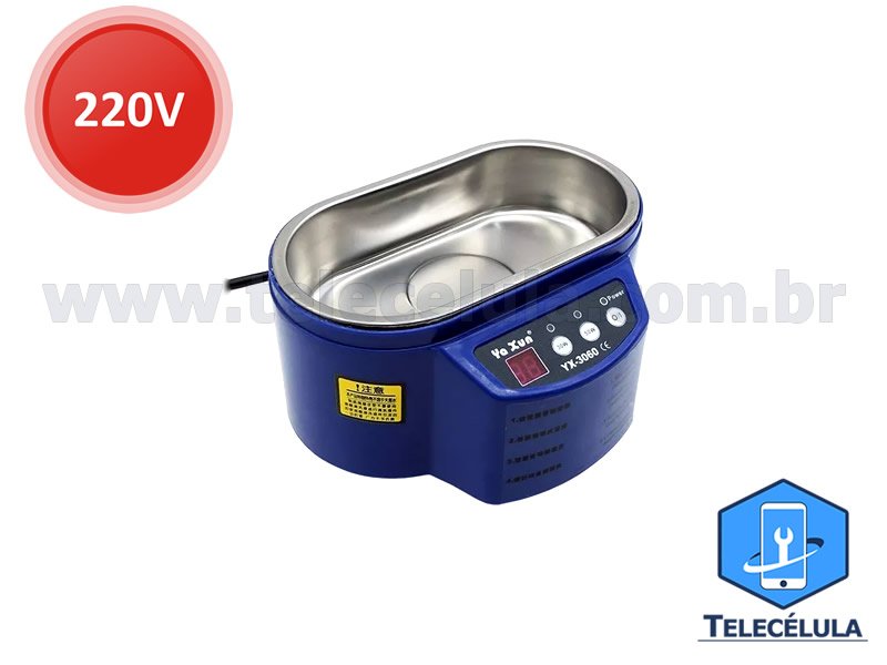 Sem Imagem - CUBA ULTRA SOM MICROPROCESSADO YA XUN 3060 - 220 VOLTS DUPLA POTNCIA 30W E 50W.