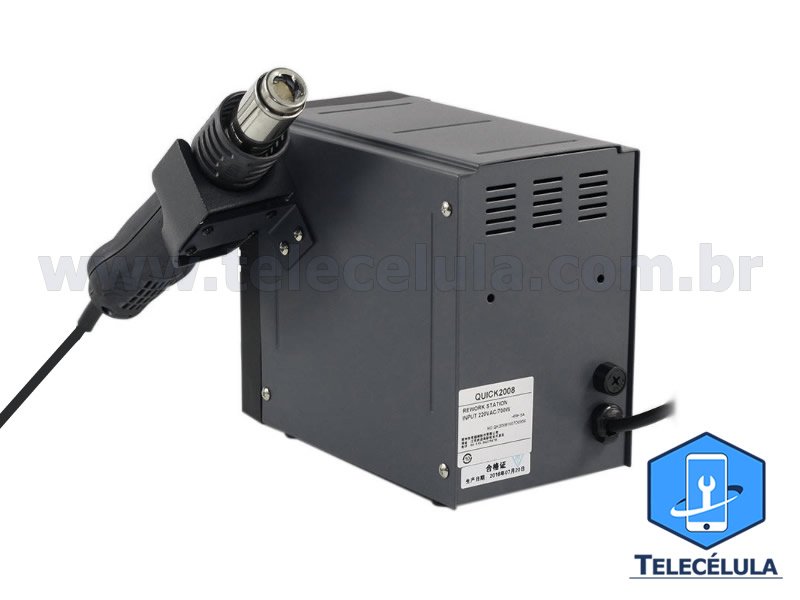 Sem Imagem - ESTAO DE SOLDA QUICK 2008 PROFISSIONAL, AR QUENTE 110V - 700W