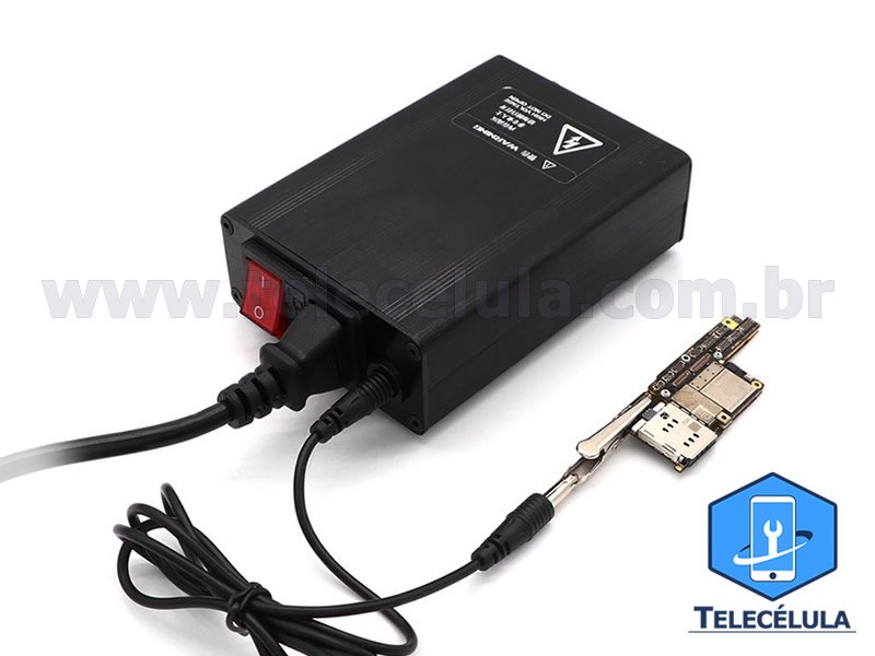 Sem Imagem - FERRO DE SOLDA AJUSTVEL LF PHONEFIX T12-D INTELIGENTE MICROCONTROLADO 72W - BIVOLT