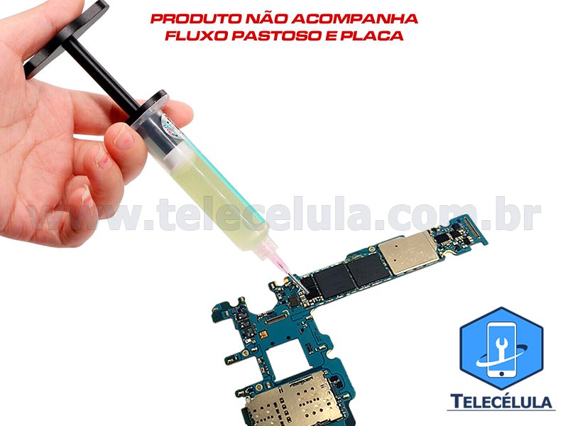 Sem Imagem - MBOLO DE ALUMNIO PARA SERINGA DE FLUXO E APLICADORES PARA FLUXO PASTOSO MICRO SOLDA